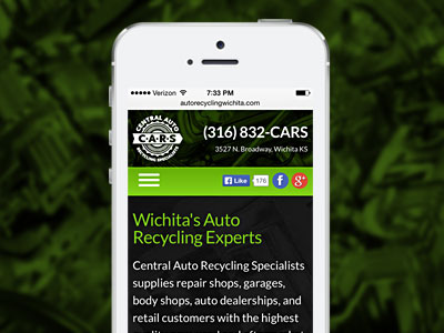 Responsive web design for CARS